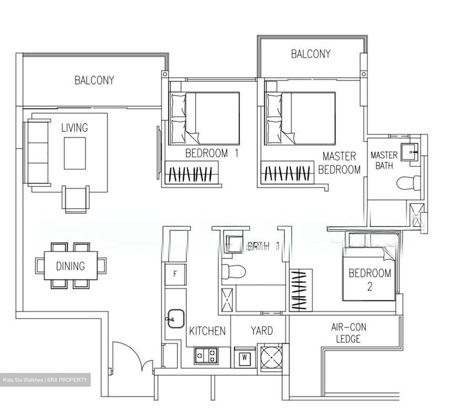 Watercolours (D18), Condominium #554752561
